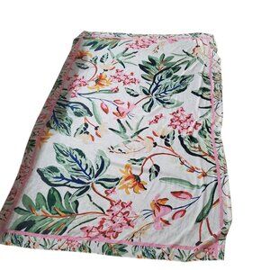 H&M Floral Blanket Scarf Wrap Rectangle 69 x 47
